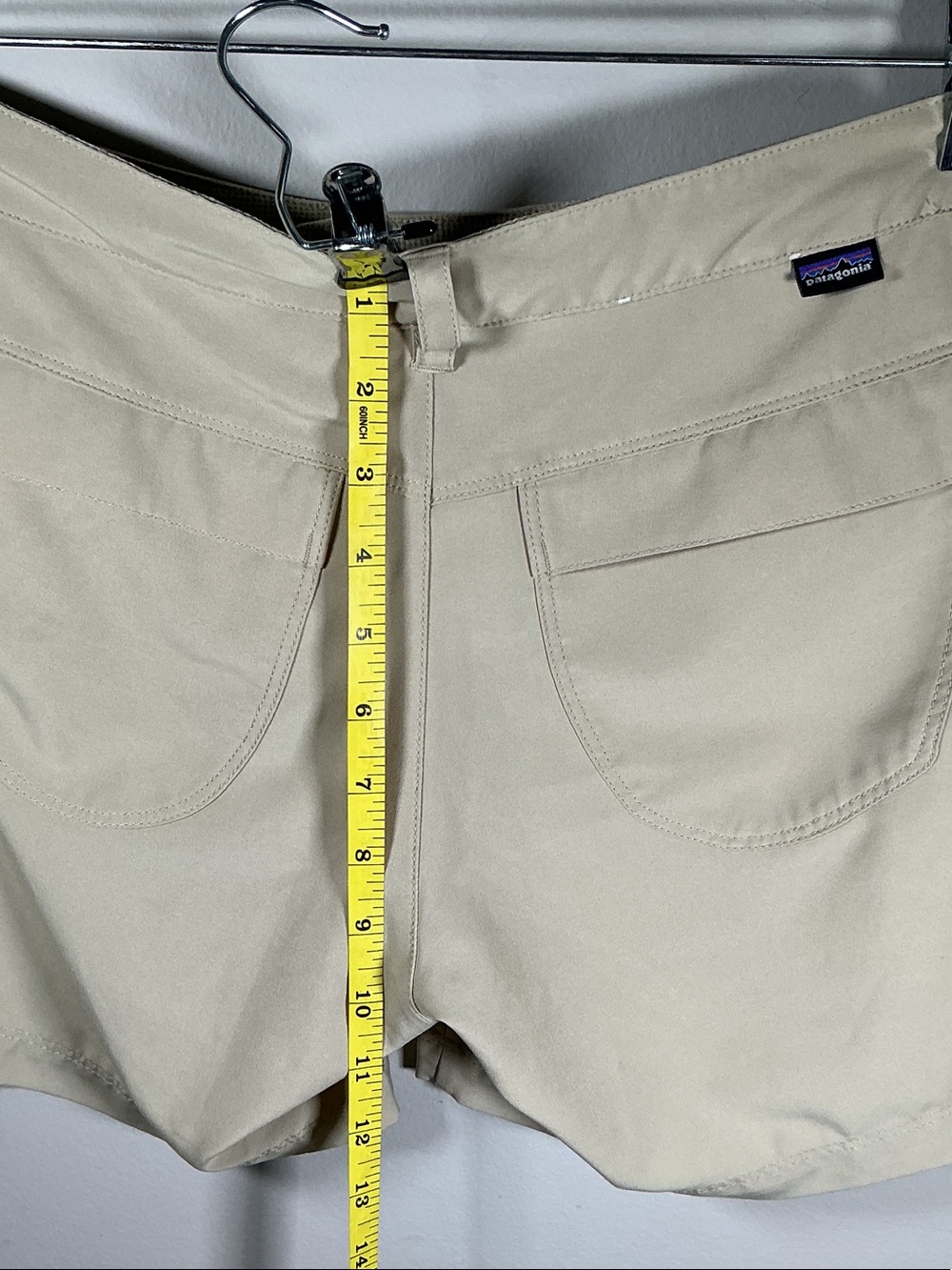 Patagonia Women’s Khaki Hiking Outdoor Shorts Size 10 - Picture 4 of 5